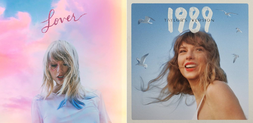 Album Lover and 1989 Taylor's version